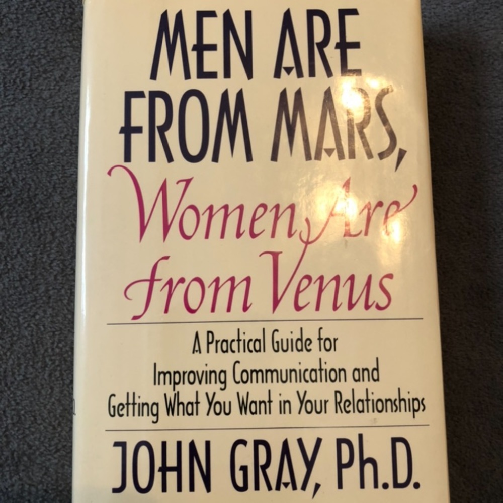 Men are from Mars hardcover